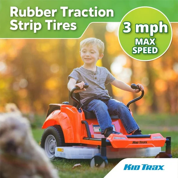 Kid Trax Zero Turn Lawn Mower 12-Volt Ride-On by Underdog Liquidation