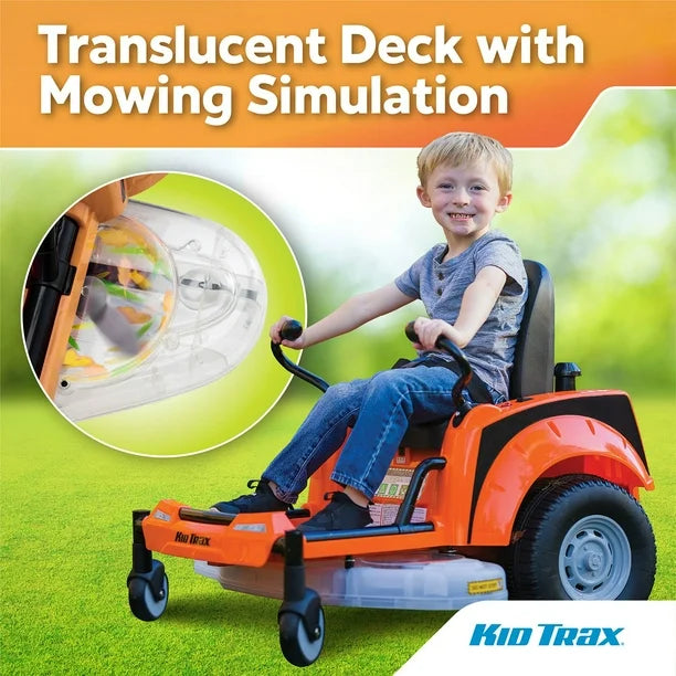 Kid Trax Zero Turn Lawn Mower 12-Volt Ride-On by Underdog Liquidation