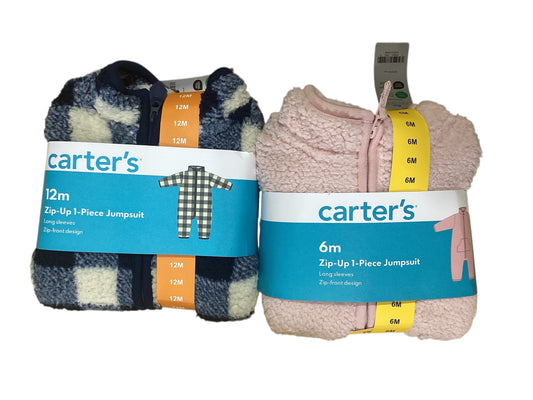 Carter’s Zip-Up 1pc Jumpsuit by Underdog Liquidation