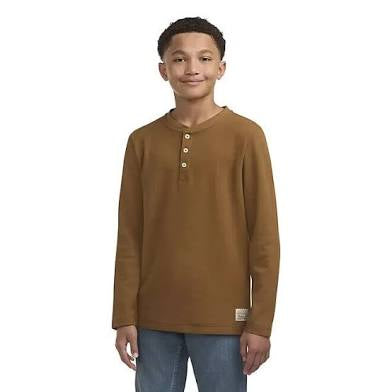 Levi’s Boys Henley Long sleeve shirt by Underdog Liquidation