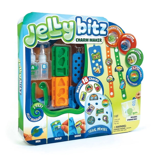 Jellybitz DIY Charm Maker Craft Kit for Kids